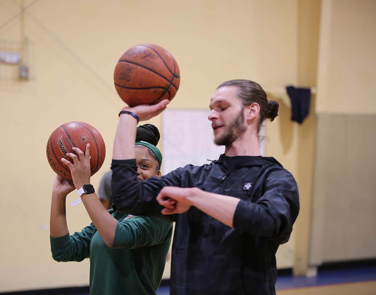Horizon Science Academy Cleveland Elementary Students in a science fair.